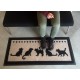 Tapis déco Chats ISBA - 50*115 cms