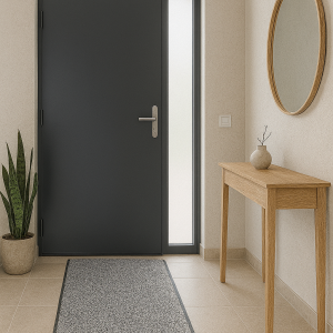 Tapis absorbant ISBA en coton 45X110 coloris perle