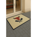 Tapis grattant personnalisable  semelle perforée 85x115