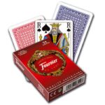 Jeu de cartes de Belote rouge