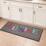 Tapis déco avec bords – Cuisine – 50 x 115 cm