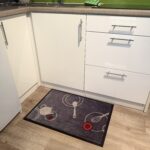 Tapis déco avec bords – Ustensiles – 50 x 75 cm
