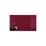 Tapis de Belote Bordeaux – 60 x 100 cm
