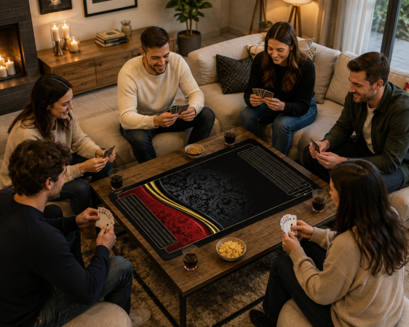 Tapis de Belote design – 60 x 100 cm