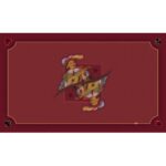 Tapis Tarot excuse bordeaux - 60x100 cm