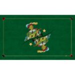 Tapis Tarot excuse vert - 60x100 cm