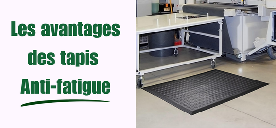 Les avantages des tapis Anti-fatigue ISBA