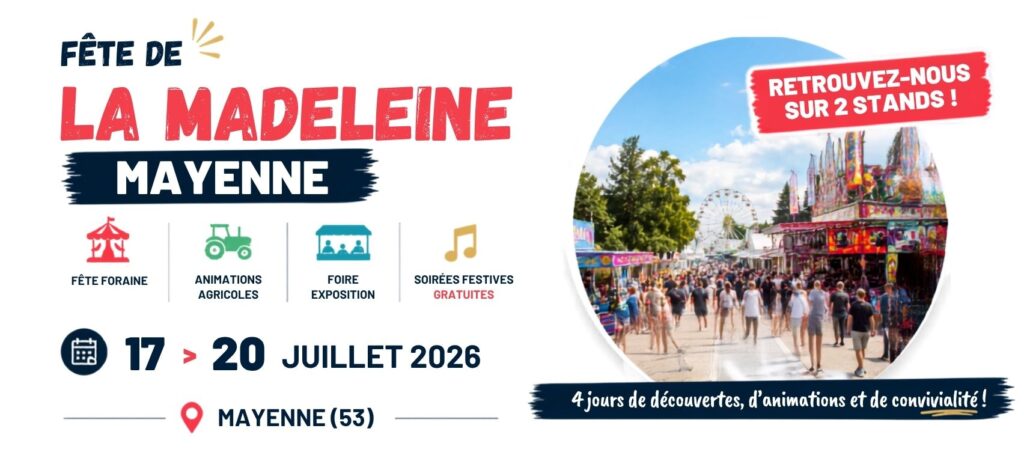 FOIRE DE LA MADELEINE 2026 MAYENNE